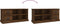 vidaXL - Tv-meubel - 102x35,5x47,5 - cm - bewerkt - hout - bruin - eikenkleur