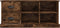 vidaXL - Tv-meubel - 102x35,5x47,5 - cm - bewerkt - hout - gerookt - eikenkleurig