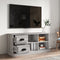 vidaXL - Tv-meubel - 102x35,5x47,5 - cm - bewerkt - hout - grijs - sonoma - eikenkleur