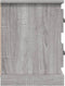 vidaXL - Tv-meubel - 102x35,5x47,5 - cm - bewerkt - hout - grijs - sonoma - eikenkleur