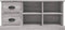 vidaXL - Tv-meubel - 102x35,5x47,5 - cm - bewerkt - hout - grijs - sonoma - eikenkleur