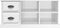 vidaXL - Tv-meubel - 102x35,5x47,5 - cm - bewerkt - hout - hoogglans - wit