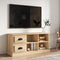 vidaXL - Tv-meubel - 102x35,5x47,5 - cm - bewerkt - hout - sonoma - eikenkleurig
