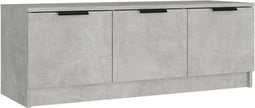 vidaXL - Tv-meubel - 102x35x36,5 - cm - bewerkt - hout - betongrijs