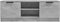 vidaXL - Tv-meubel - 102x35x36,5 - cm - bewerkt - hout - betongrijs