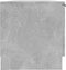 vidaXL - Tv-meubel - 102x35x36,5 - cm - bewerkt - hout - betongrijs
