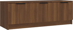 vidaXL - Tv-meubel - 102x35x36,5 - cm - bewerkt - hout - bruin - eikenkleur