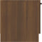 vidaXL - Tv-meubel - 102x35x36,5 - cm - bewerkt - hout - bruin - eikenkleur