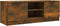 vidaXL - Tv-meubel - 102x35x36,5 - cm - bewerkt - hout - gerookt - eikenkleurig