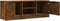 vidaXL - Tv-meubel - 102x35x36,5 - cm - bewerkt - hout - gerookt - eikenkleurig