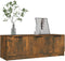 vidaXL - Tv-meubel - 102x35x36,5 - cm - bewerkt - hout - gerookt - eikenkleurig