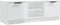 vidaXL - Tv-meubel - 102x35x36,5 - cm - bewerkt - hout - hoogglans - wit