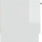 vidaXL - Tv-meubel - 102x35x36,5 - cm - bewerkt - hout - hoogglans - wit