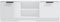 vidaXL - Tv-meubel - 102x35x36,5 - cm - bewerkt - hout - hoogglans - wit