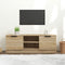 vidaXL - Tv-meubel - 102x35x36,5 - cm - bewerkt - hout - sonoma - eikenkleurig