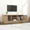 vidaXL - Tv-meubel - 102x35x36,5 - cm - bewerkt - hout - sonoma - eikenkleurig