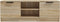 vidaXL - Tv-meubel - 102x35x36,5 - cm - bewerkt - hout - sonoma - eikenkleurig