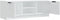 vidaXL - Tv-meubel - 102x35x36,5 - cm - bewerkt - hout - wit
