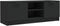 vidaXL - Tv-meubel - 102x35x36,5 - cm - bewerkt - hout - zwart