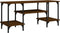 vidaXL - Tv-meubel - 102x35x45,5 - cm - bewerkt - hout - bruin - eikenkleur