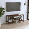 vidaXL - Tv-meubel - 102x35x45,5 - cm - bewerkt - hout - bruin - eikenkleur
