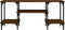vidaXL - Tv-meubel - 102x35x45,5 - cm - bewerkt - hout - bruin - eikenkleur