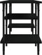 vidaXL - Tv-meubel - 102x35x45,5 - cm - bewerkt - hout - zwart