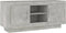 vidaXL - Tv-meubel - 102x35x45 - cm - bewerkt - hout - betongrijs