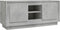 vidaXL - Tv-meubel - 102x35x45 - cm - bewerkt - hout - betongrijs