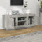 vidaXL - Tv-meubel - 102x35x45 - cm - bewerkt - hout - betongrijs