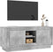 vidaXL - Tv-meubel - 102x35x45 - cm - bewerkt - hout - betongrijs