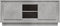 vidaXL - Tv-meubel - 102x35x45 - cm - bewerkt - hout - betongrijs