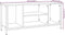 vidaXL - Tv-meubel - 102x35x45 - cm - bewerkt - hout - bruin - eikenkleur