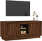 vidaXL - Tv-meubel - 102x35x45 - cm - bewerkt - hout - bruin - eikenkleur