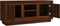 vidaXL - Tv-meubel - 102x35x45 - cm - bewerkt - hout - bruin - eikenkleur