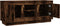 vidaXL - Tv-meubel - 102x35x45 - cm - bewerkt - hout - gerookt - eikenkleurig