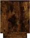 vidaXL - Tv-meubel - 102x35x45 - cm - bewerkt - hout - gerookt - eikenkleurig