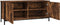 vidaXL - Tv-meubel - 102x35x45 - cm - bewerkt - hout - gerookt - eikenkleurig