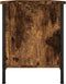 vidaXL - Tv-meubel - 102x35x45 - cm - bewerkt - hout - gerookt - eikenkleurig