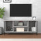 vidaXL - Tv-meubel - 102x35x45 - cm - bewerkt - hout - grijs - sonoma - eikenkleurig