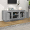 vidaXL - Tv-meubel - 102x35x45 - cm - bewerkt - hout - grijs - sonoma - eikenkleurig