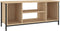 vidaXL - Tv-meubel - 102x35x45 - cm - bewerkt - hout - sonoma - eikenkleurig