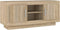 vidaXL - Tv-meubel - 102x35x45 - cm - bewerkt - hout - sonoma - eikenkleurig