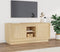 vidaXL - Tv-meubel - 102x35x45 - cm - bewerkt - hout - sonoma - eikenkleurig