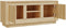 vidaXL - Tv-meubel - 102x35x45 - cm - bewerkt - hout - sonoma - eikenkleurig