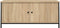 vidaXL - Tv-meubel - 102x35x45 - cm - bewerkt - hout - sonoma - eikenkleurig