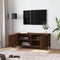 vidaXL - Tv-meubel - 102x35x45 - cm - bewerkt - hout - sonoma - eikenkleurig