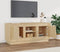 vidaXL - Tv-meubel - 102x35x45 - cm - bewerkt - hout - sonoma - eikenkleurig