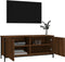 vidaXL - Tv-meubel - 102x35x45 - cm - bewerkt - hout - sonoma - eikenkleurig