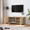 vidaXL - Tv-meubel - 102x35x45 - cm - bewerkt - hout - sonoma - eikenkleurig